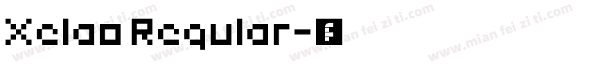 Xelao Regular字体转换